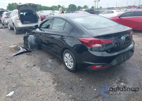 2019 Hyundai Elantra Se z USA, uszkodzony, nr VIN 5NPD74LF6KH442582
